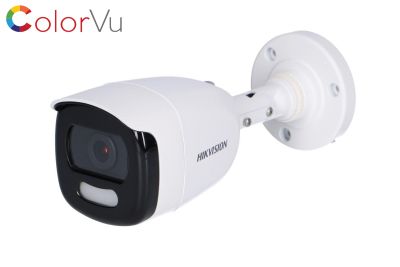 Bullet tvi 2mp colorvu smart dual light 20m ds-2ce10df0t-lpfs 2.8mm hikvision