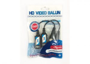Balun de Video Pasivo VCONN HD-TVI/CVI/AHD/CVBS Transmisor y Receptor de 3MP hasta 4K